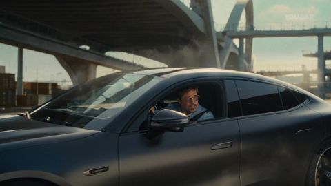 BRAD PITT x Mercedes-AMG GT 4-Door Coupé, 00:27