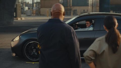 BRAD PITT x Mercedes-AMG GT 4-Door Coupé, 00:39