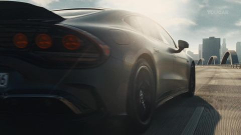 BRAD PITT x Mercedes-AMG GT 4-Door Coupé, 00:57