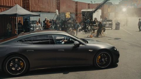 BRAD PITT x Mercedes-AMG GT 4-Door Coupé, 01:00
